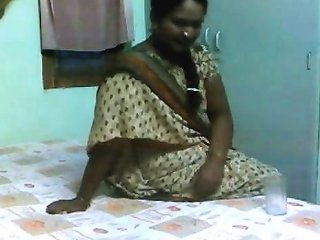 Delightful Indian Aunty Drilled By Mature Boyfrend On Hidden Livecam